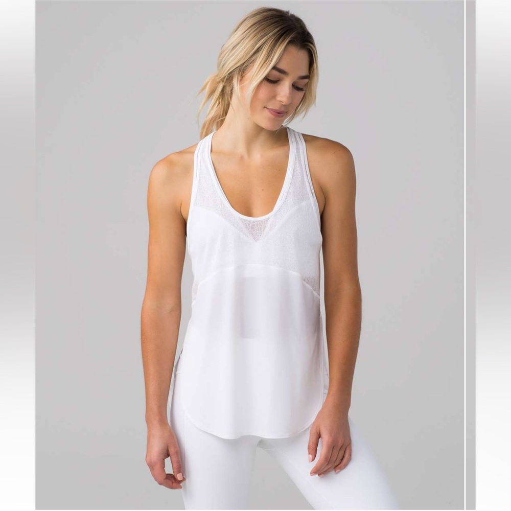 Lululemon Twist & Train Tank White (First Release)